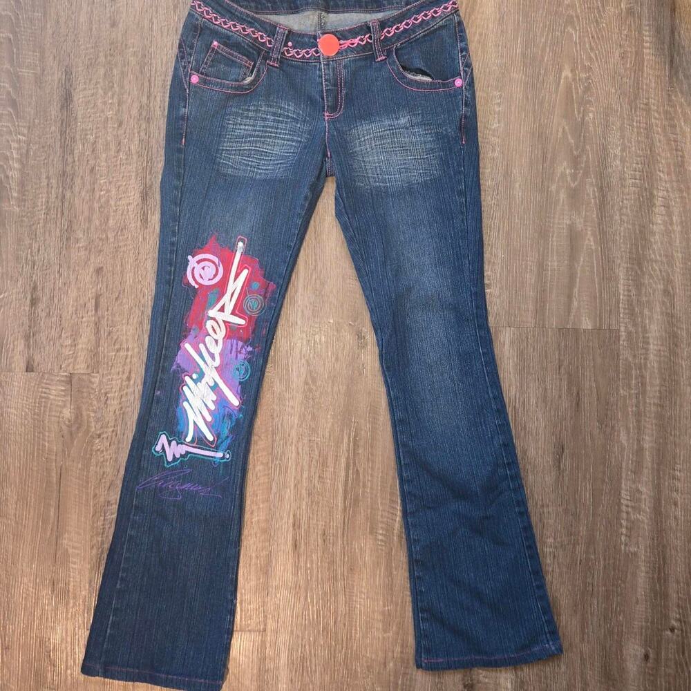 Vintage y2k miskeen graphic jeans